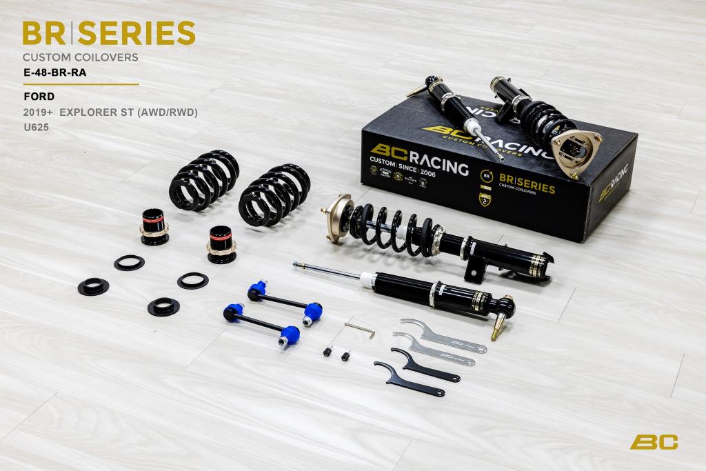 BC Racing BR-RA serie schroefset - Ford Explorer ST 19+, Ophalen of Verzenden