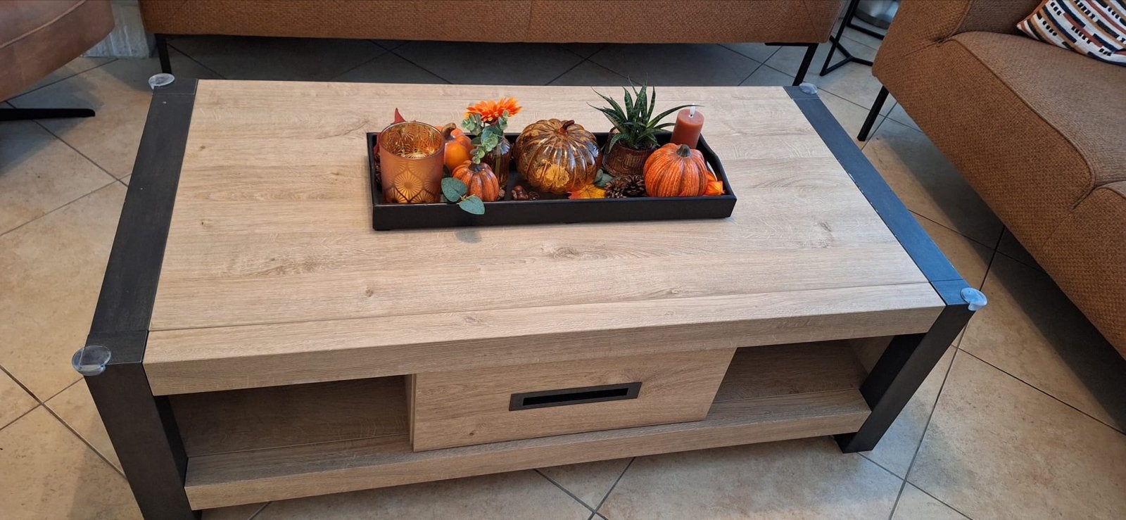 Super Mooie Salontafel IZGS - Zitmax - 135x67x45 cm, Ophalen, 100 tot 150 cm, 50 tot 100 cm, Zo goed als nieuw