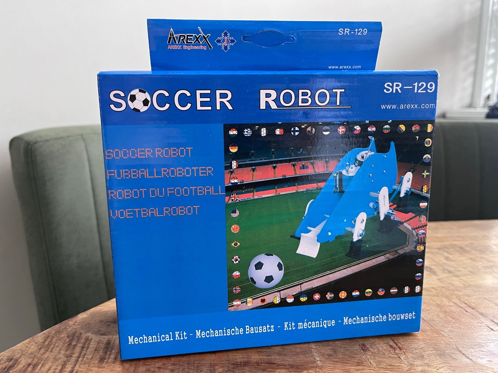 AREXX Soccer Robot SR-129 - Ongeopend Bouwpakket, Ophalen of Verzenden, Nieuw, Elektronica