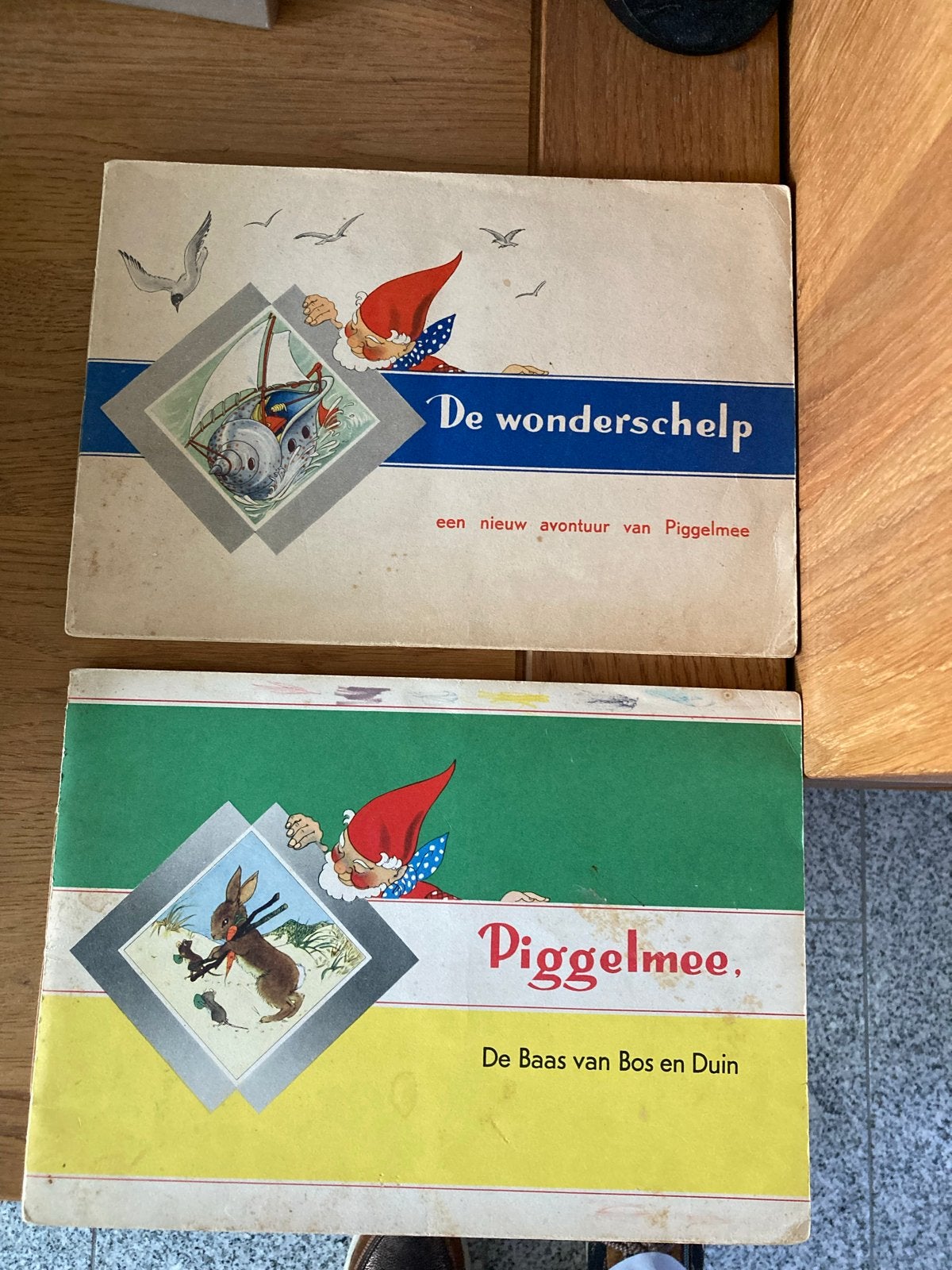 Piggelmee: De Wonderschelp & De Baas van Bos en Duin, Ophalen of Verzenden, Gelezen, Sprookjes