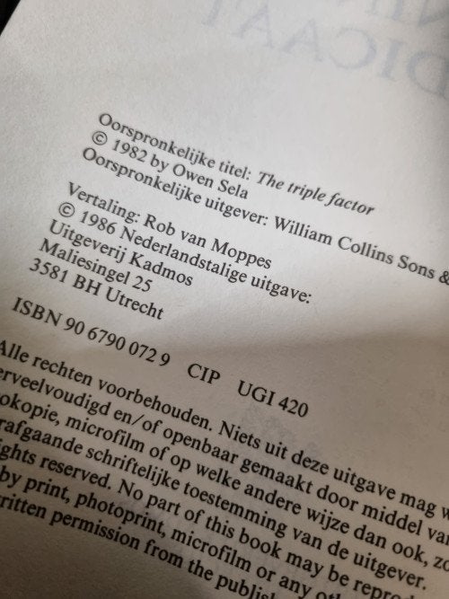 boek het manninger syndicaat owen sela, Ophalen of Verzenden