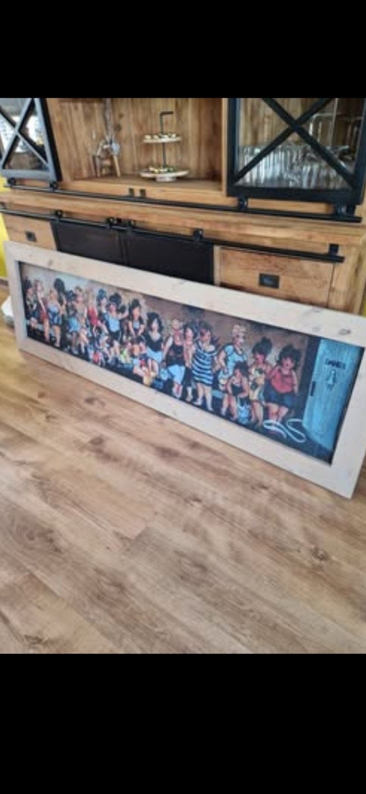 mooi schilderij van dikke dames, Antiek en Kunst, Ophalen