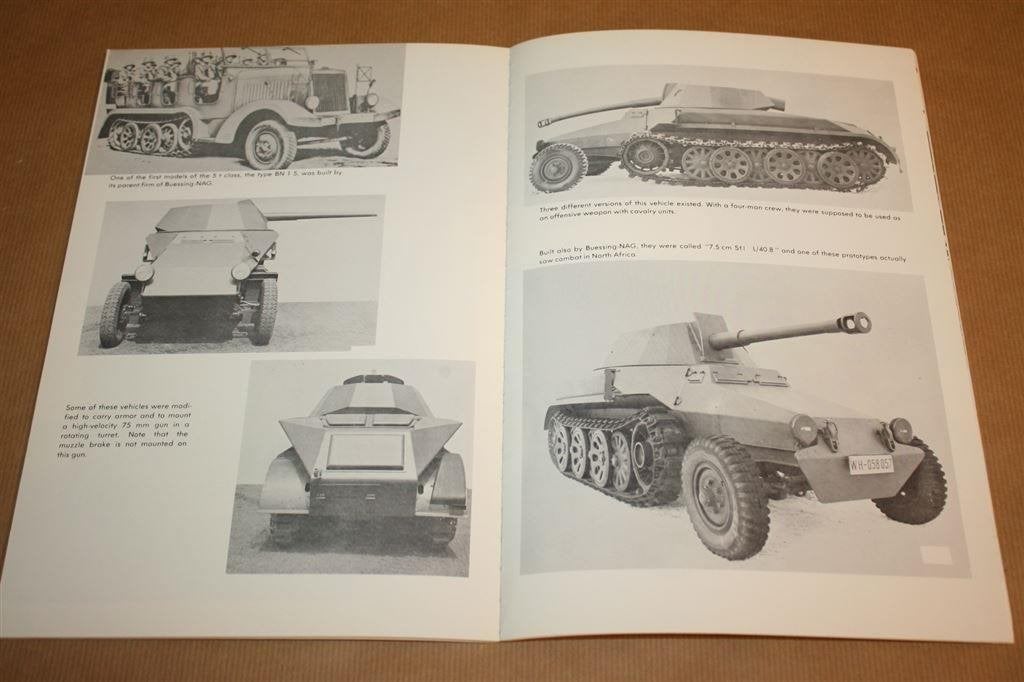Halbkettenfahrzeuge: German halftrack vehicles, Ophalen of Verzenden, Tweede Wereldoorlog, Gelezen, Overige onderwerpen