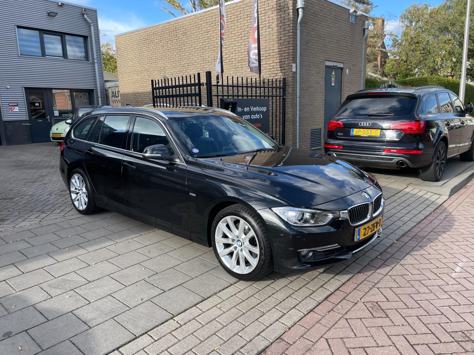BMW 3-serie Touring 328i High Executive 1e Eigenaar! Airco N, Auto's, BMW, Automaat, Gebruikt, 4 cilinders, Zwart