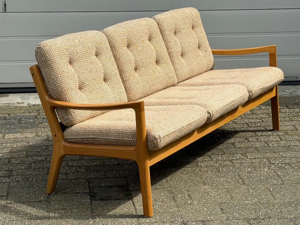 Cado Wanscher Sofa Eiken Vintage Deens Design Jaren, Ophalen, Gebruikt, Minder dan 75 cm, 150 tot 200 cm