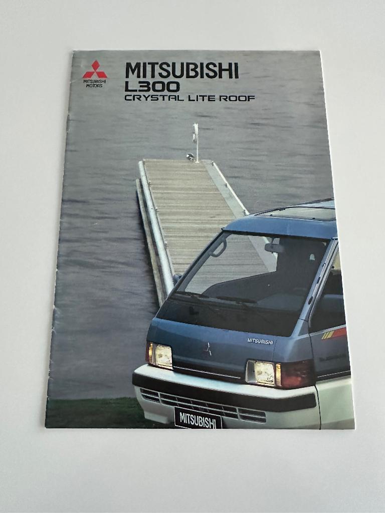Folder Mitsubishi L300 crystal lite roof, Ophalen of Verzenden, Zo goed als nieuw, Mitsubishi