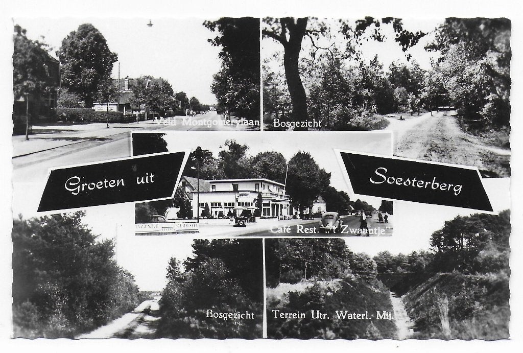 Soesterberg Ongelopen Ansichtkaart (B6860), Ophalen of Verzenden, Voor 1920, Ongelopen
