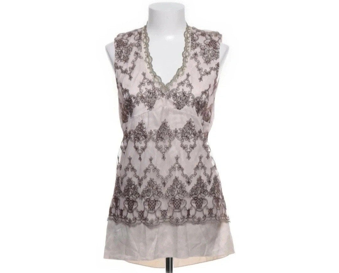 Elisa Cavaletti Kanten Mouwloze Top S Nieuw!, Kleding | Dames, Verzenden, Nieuw, Elisa Cavaletti, Maat 36 (S)