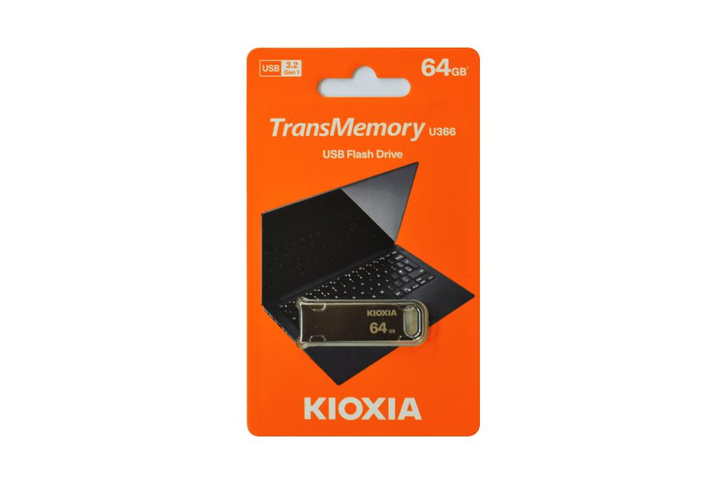 Kioxia Transmemory U366 64GB usb stick, KIOXIA, Nieuw, Kioxia Europe GmbH, Ophalen of Verzenden