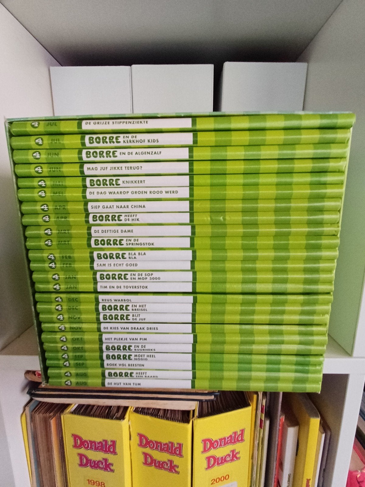 24 borre boekjes van groep 4 box, Verzenden, Zo goed als nieuw, Fictie algemeen