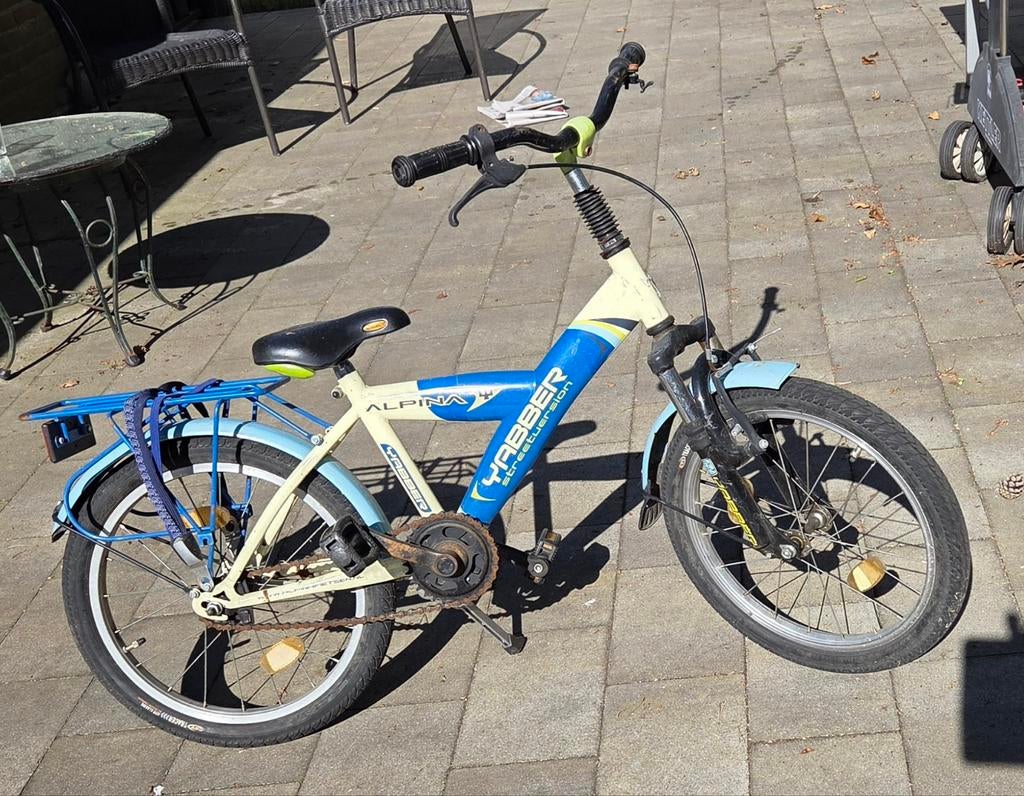 Fiets 18 inch 4 tot 8 jaar, Fietsen en Brommers, Fietsen | Jongens, Ophalen, Gebruikt, 18 inch