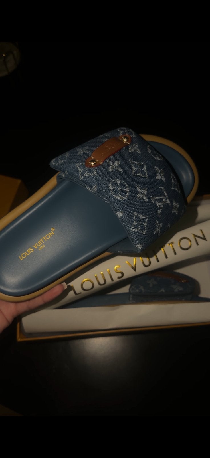 Dames slippers, Slippers, Blauw, Nieuw, Ophalen of Verzenden