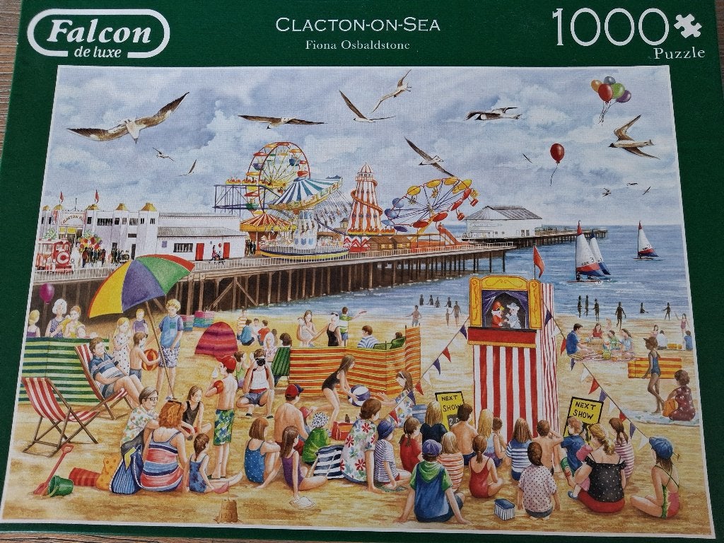 FALCON PUZZEL 1000 STUKJES, Ophalen of Verzenden, 500 t/m 1500 stukjes, Zo goed als nieuw