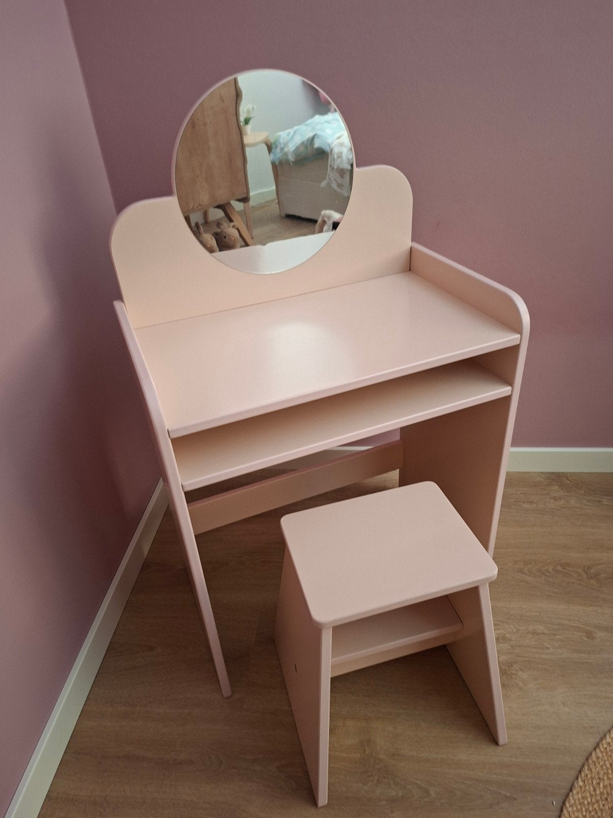 Leuke kinder make-up tafel, Ophalen, Gebruikt, Tafel(s) en Stoel(en)