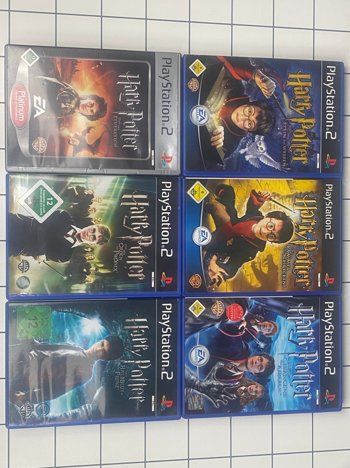 Harry Potter PS2 PlayStation 2 Game Collectie, Spelcomputers en Games, Games | Sony PlayStation 2, Avontuur en Actie, Info@eagames.com