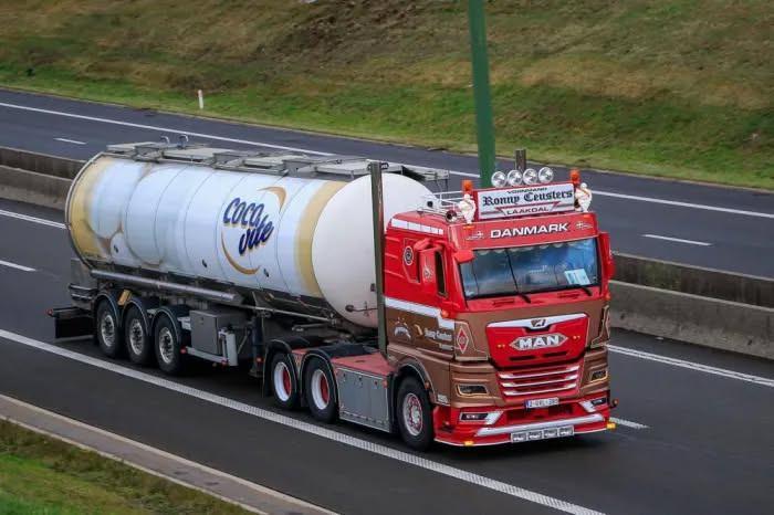 TEKNO MAN TGX GN 6X2 MET 3 AS TANKOPL  RONNY CEUSTERS, Ophalen of Verzenden, Nieuw, Bus of Vrachtwagen, Tekno