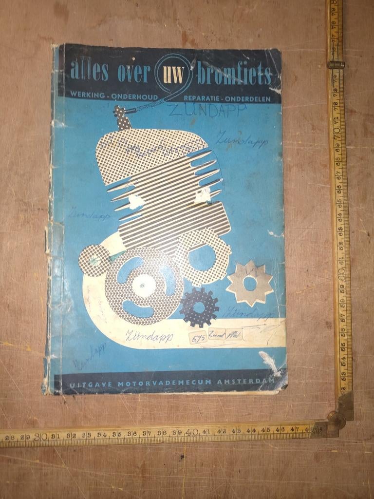 Handboek Zündapp Combinot 266, Ophalen of Verzenden, Gebruikt