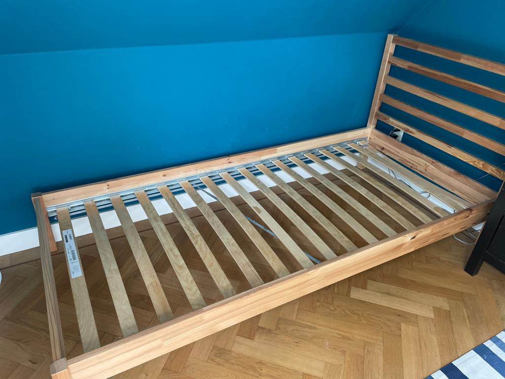 IKEA TARVA Bedframe grenen 90x200 cm, Ophalen, Gebruikt, 90 cm, 200 cm