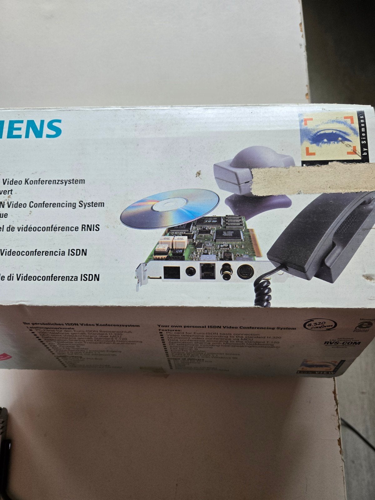 Siemens Vitage ISDN Video Conferencing System Beeldbellen, Gebruikt, Overige modellen, Ophalen of Verzenden, Zonder simlock