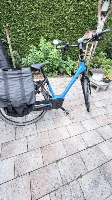 Elektrische dames fiets, Fietsen en Brommers, Fietsen | Dames | Damesfietsen, Zo goed als nieuw, Sparta, Versnellingen, 47 tot 50 cm