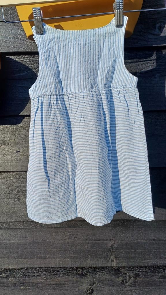 Lupilu zomerjurkje maat 86 - Blauw gestreept, Kinderen en Baby's, Babykleding | Maat 86, Meisje, Jurkje of Rokje, Ophalen of Verzenden