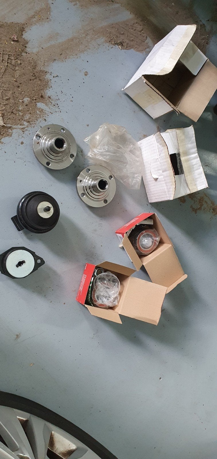 te koop motor steun en baksteen golf 2 gti g60  + naven en w, Ophalen, Nieuw, Volkswagen