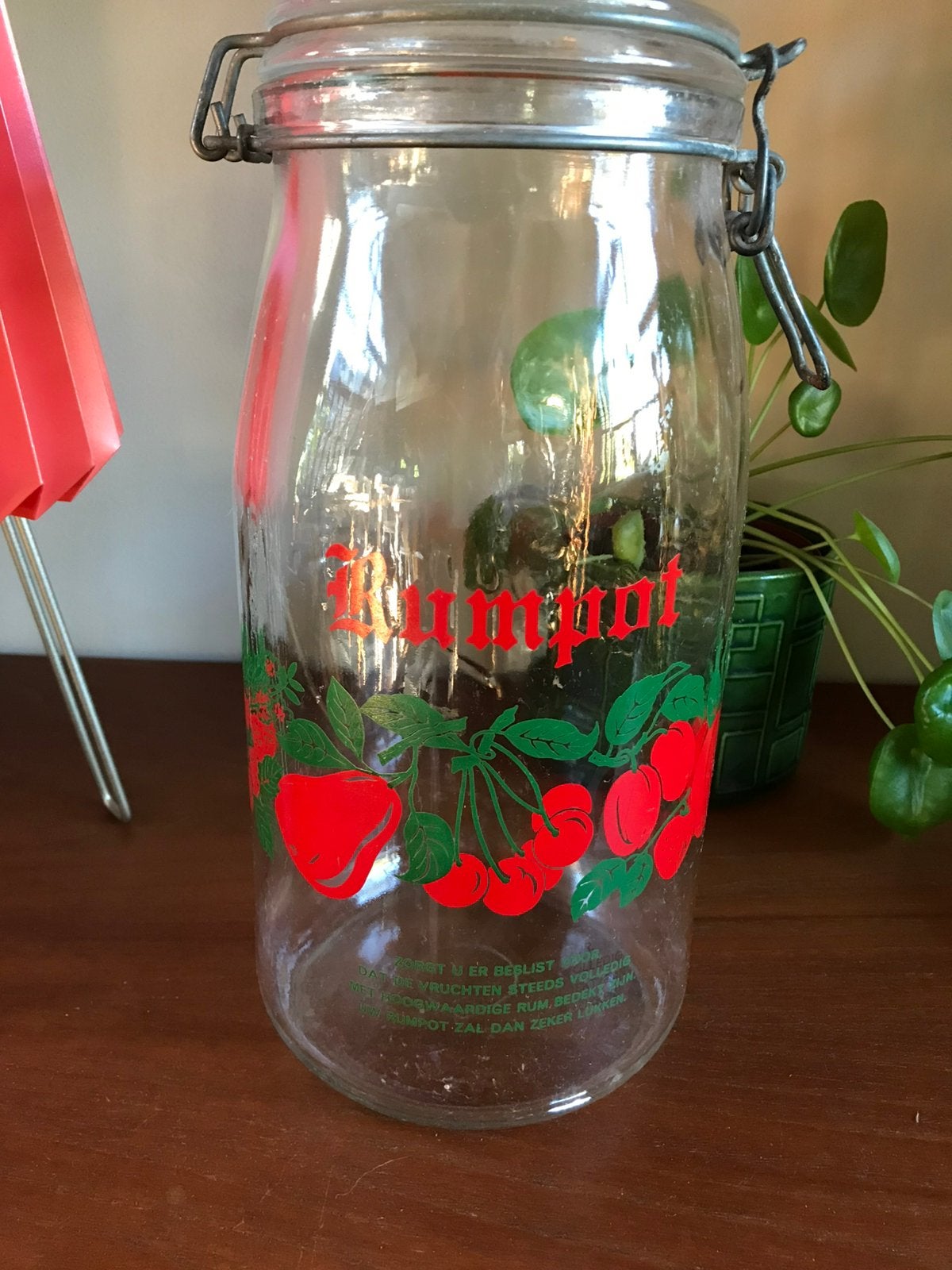 Vintage / retro weckpot Rum / Rumpot, Ophalen of Verzenden, Huis en Inrichting