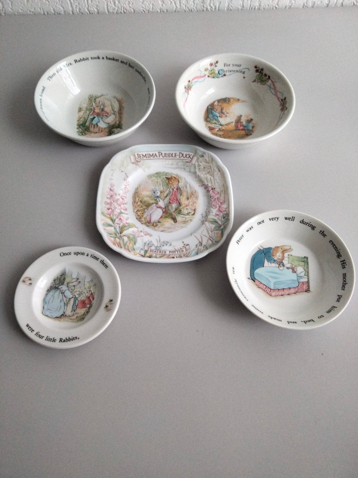 Peter Rabbit servies, Ophalen of Verzenden