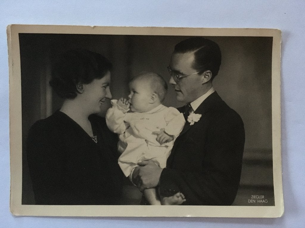 Prentbriefkaart, Koningshuis, Kerstmis 1938, Ophalen of Verzenden, 1920 tot 1940, Ongelopen