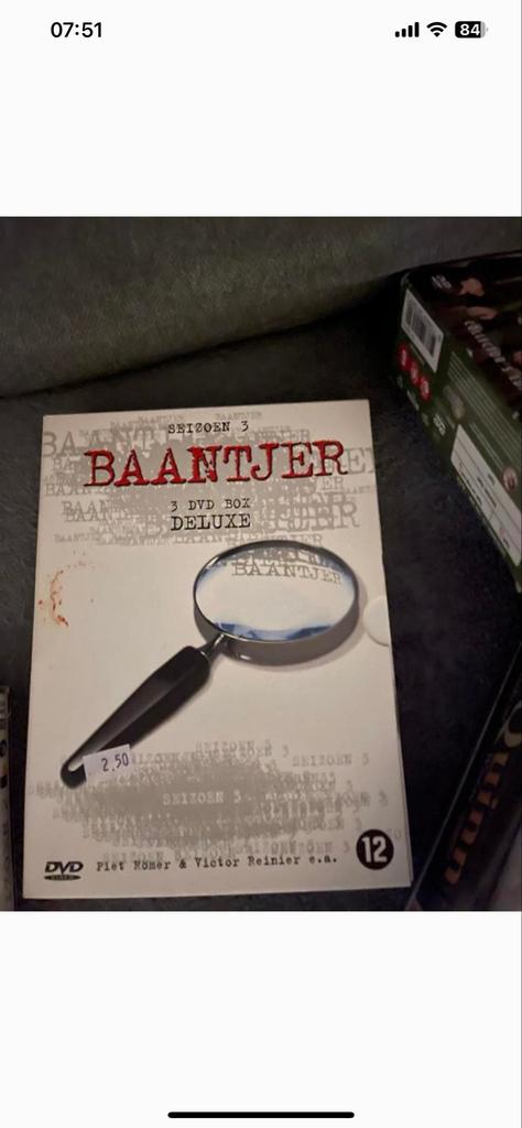 Baantjer Seizoen 3 Deluxe 3 DVD Box - Detective Serie, Gebruikt, Boxset, Ophalen of Verzenden, Vanaf 12 jaar