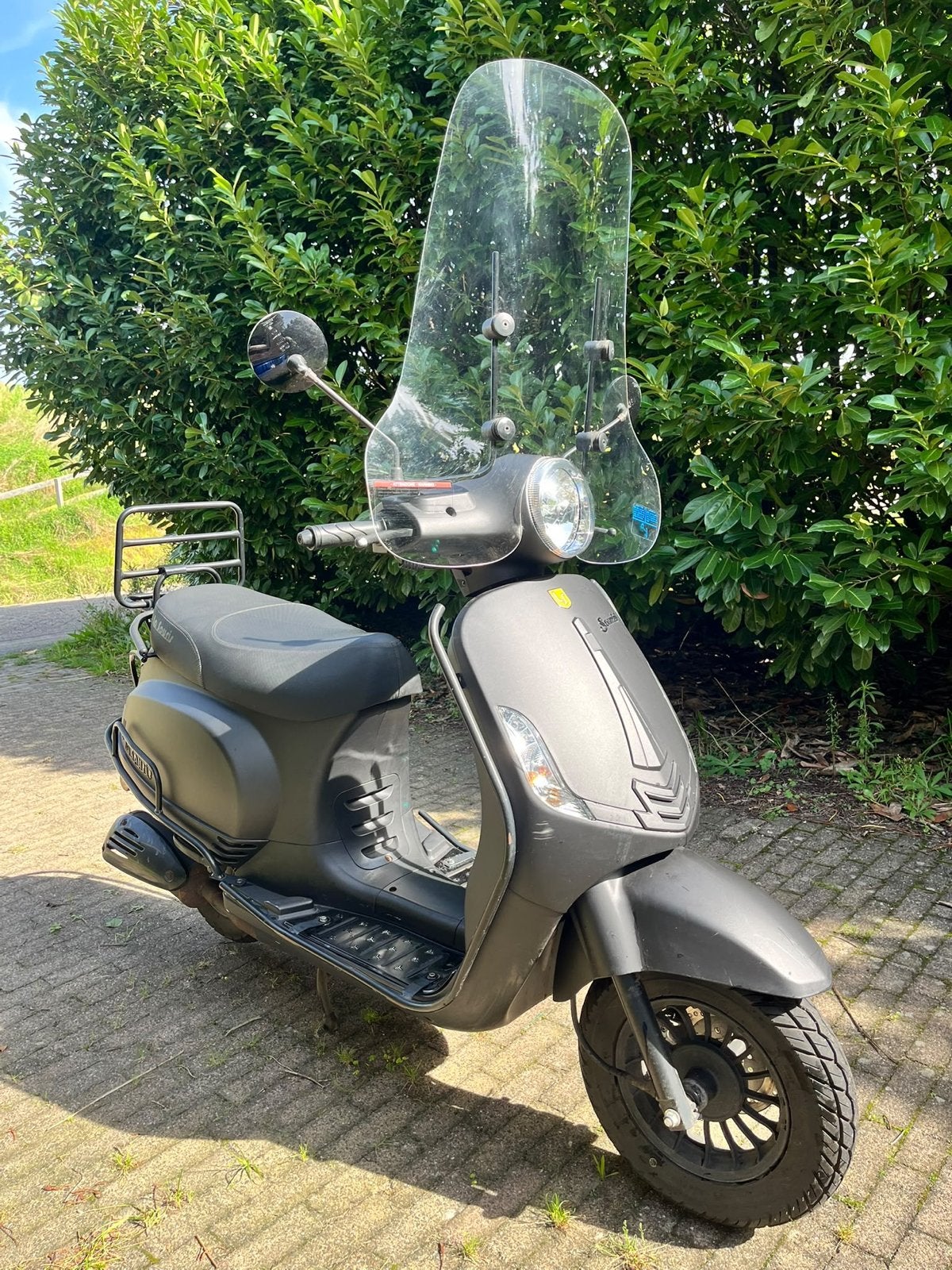 La Souris Scooter - Mat Zwart, gebruikt, Ophalen, Gebruikt, Maximaal 45 km/u, Benzine