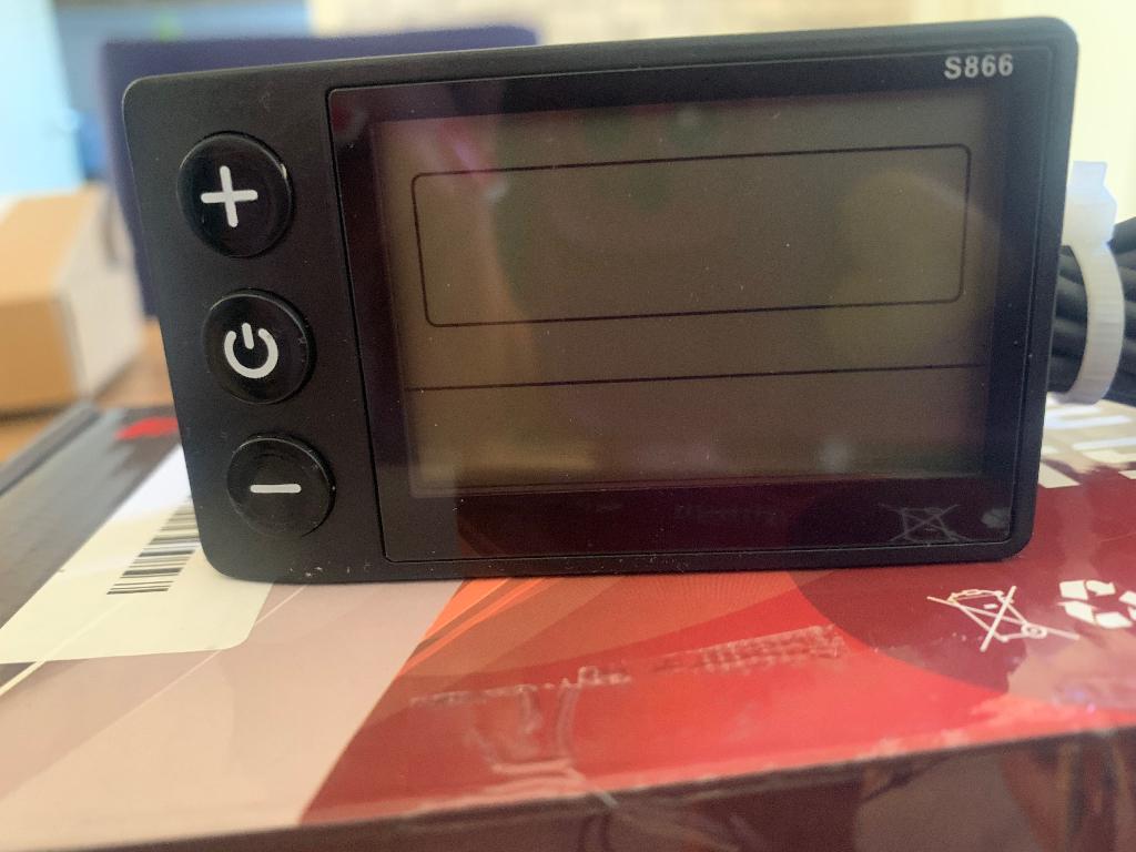 LCD display S866, Fietsen en Brommers, Ophalen