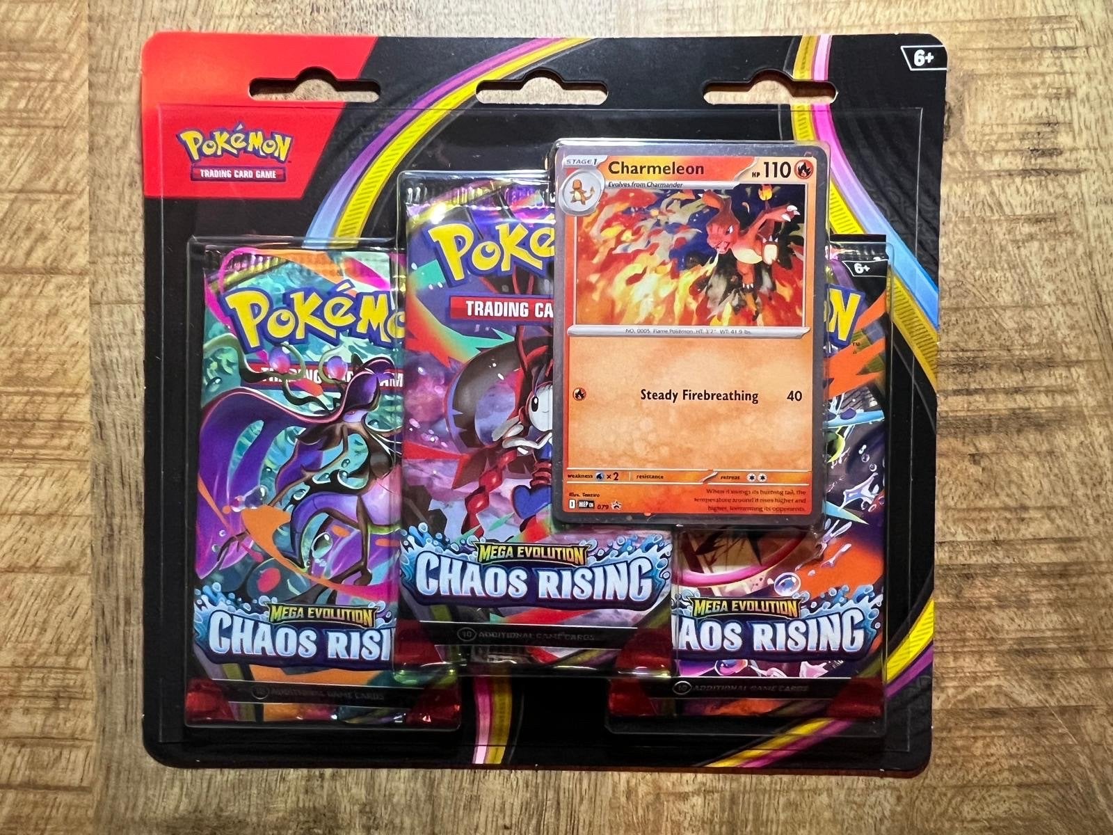 Pokémon TCG Mega Evolution Chaos Rising Booster Pack, Verzenden, Nieuw, Booster
