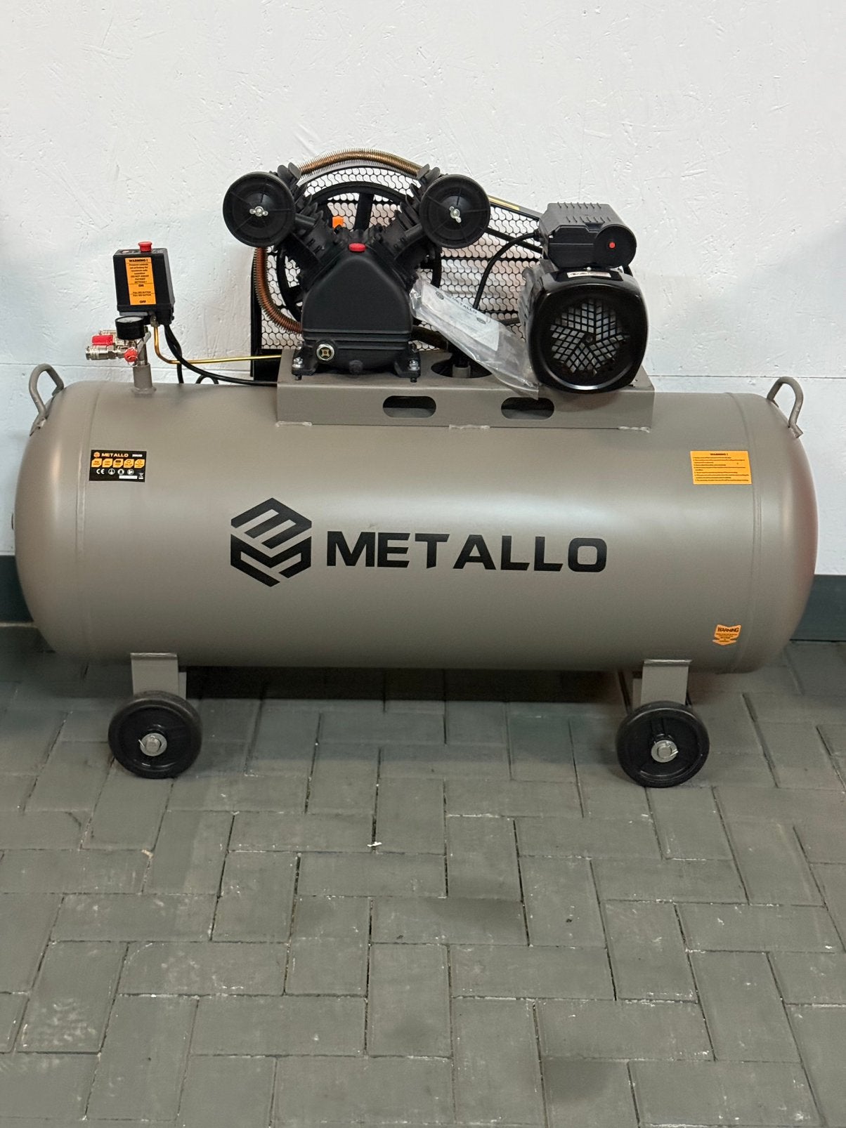 #️⃣#️⃣  200 L Compressor 3 pk nieuw in krat‼️, Ophalen, Nieuw, Geluidgedempt, 6 tot 10 bar