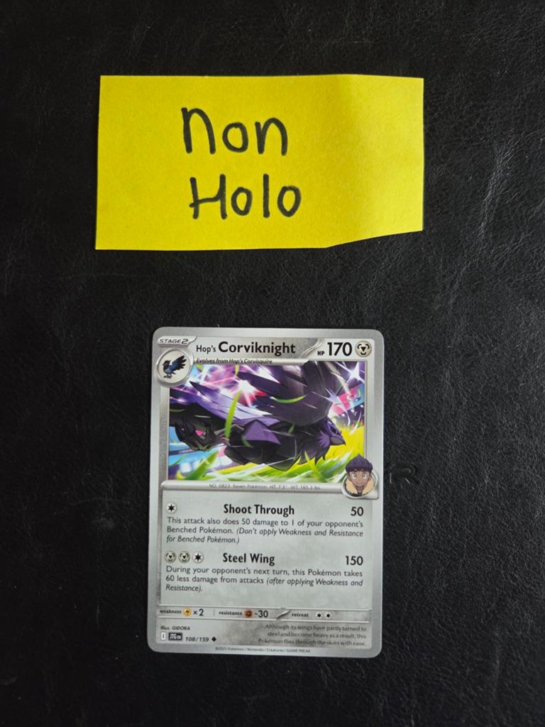 Hop's corviknight 108/159 Journey togheter, Ophalen of Verzenden, Zo goed als nieuw