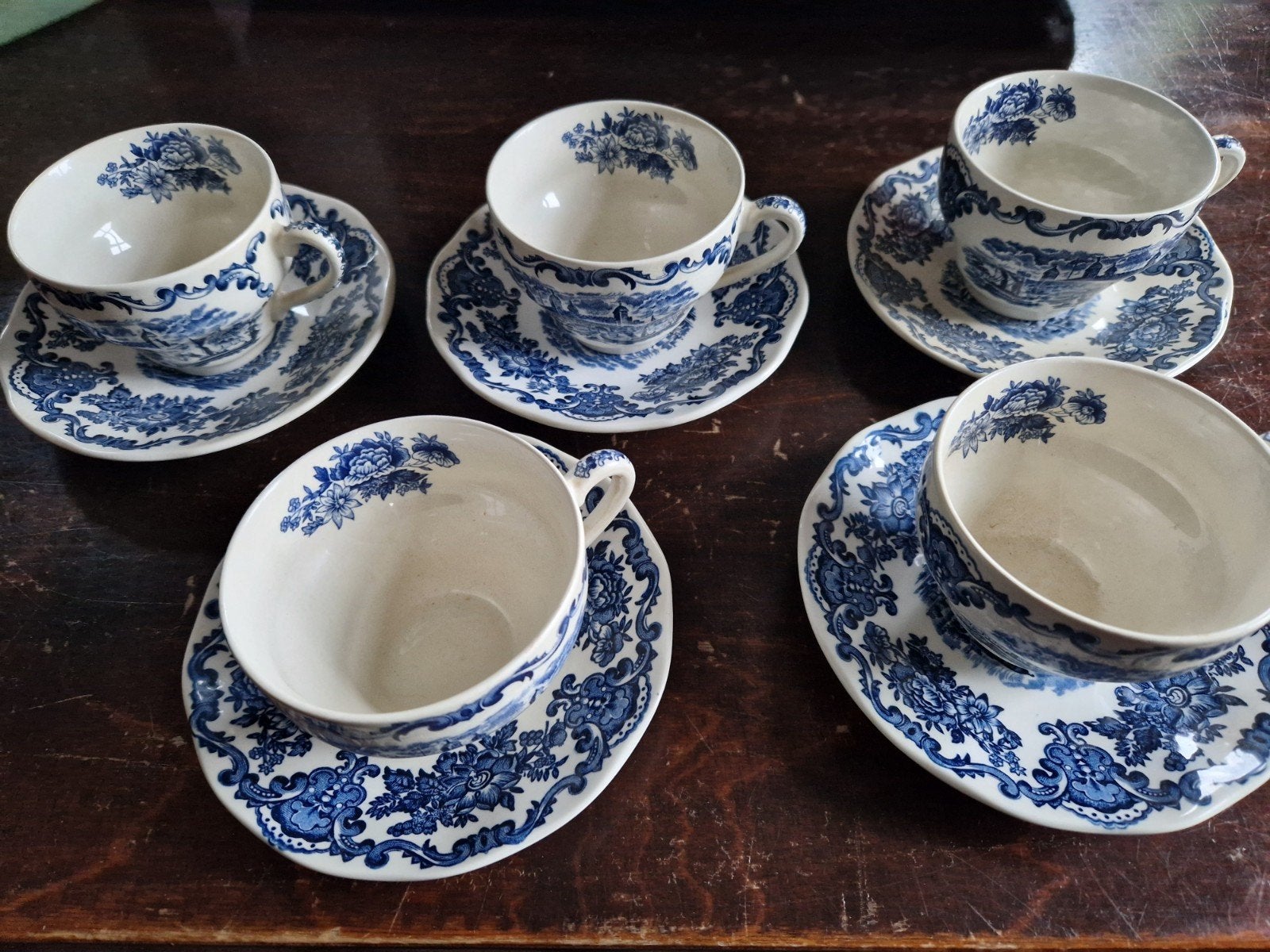 Wedgwood Royal Homes of Britain kop en schotel set, Ophalen of Verzenden