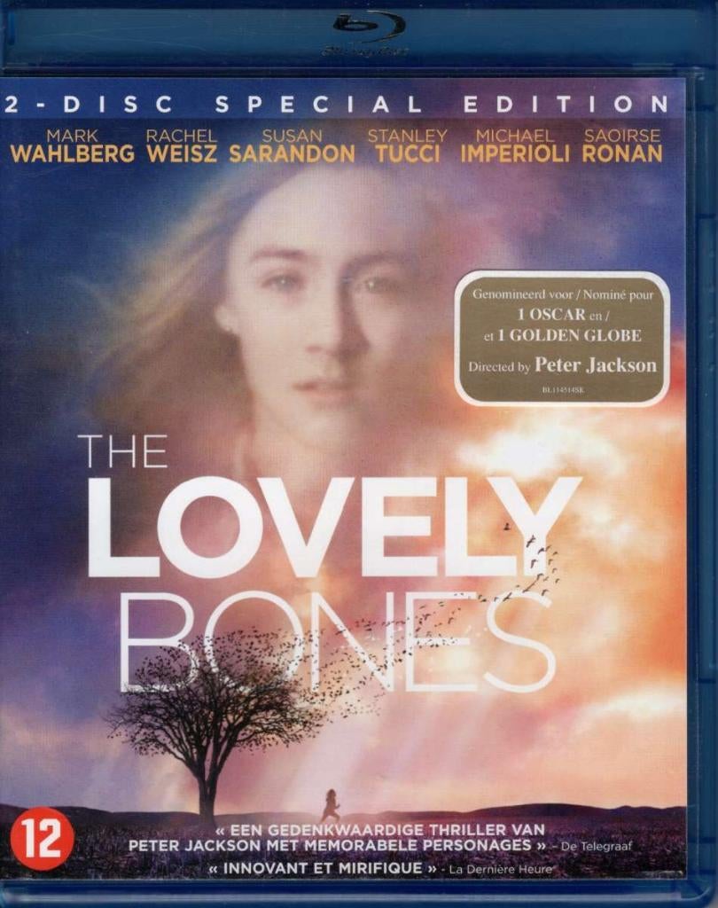 The Lovely Bones (Rachel Weisz) - 2 disc special edition -NL, Cd's en Dvd's, Blu-ray, Zo goed als nieuw, Actie, Verzenden