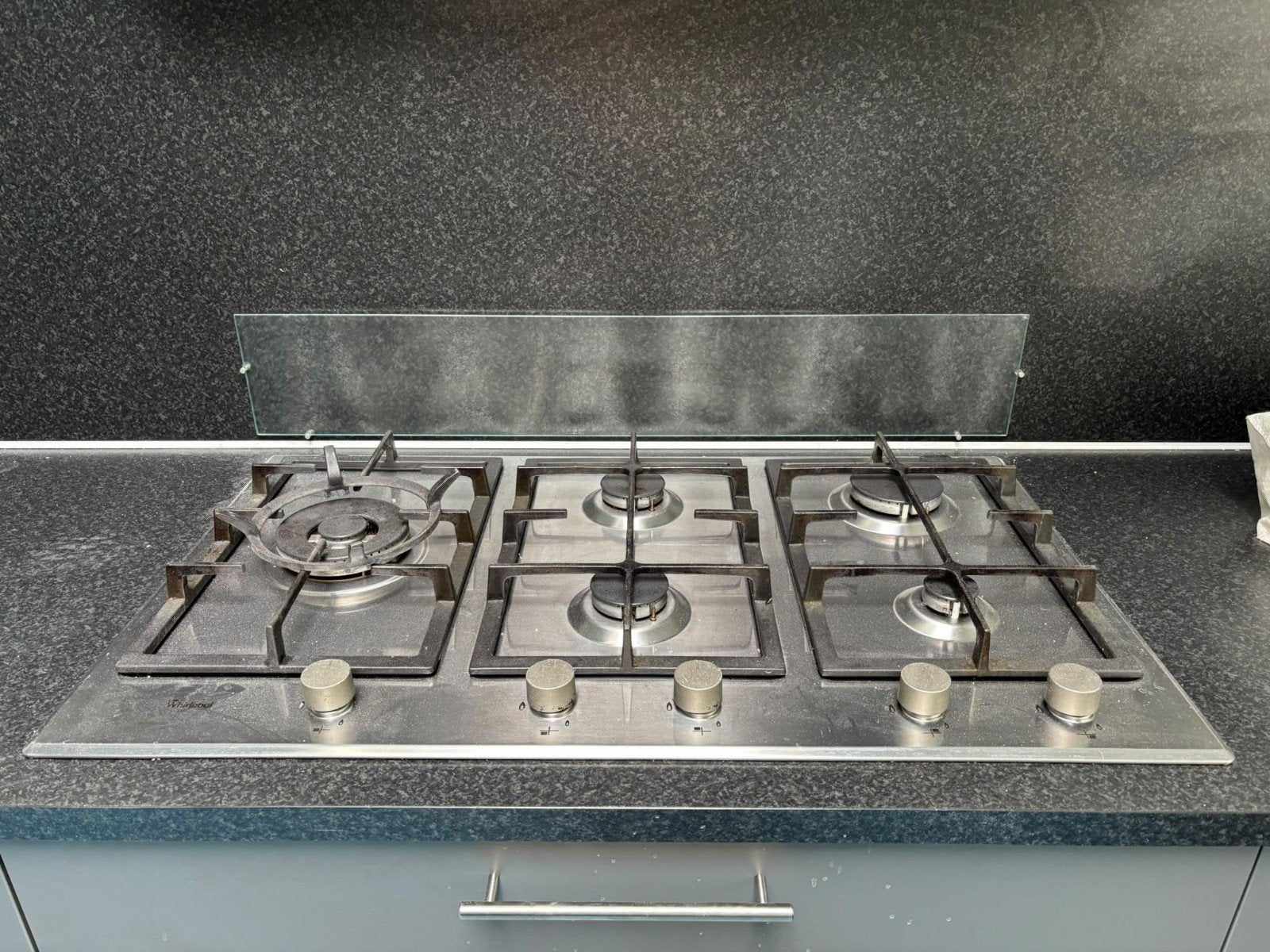 Gaskookplaat 5-pits, Witgoed en Apparatuur, Ophalen, Inbouw, Gas, 5 kookzones of meer