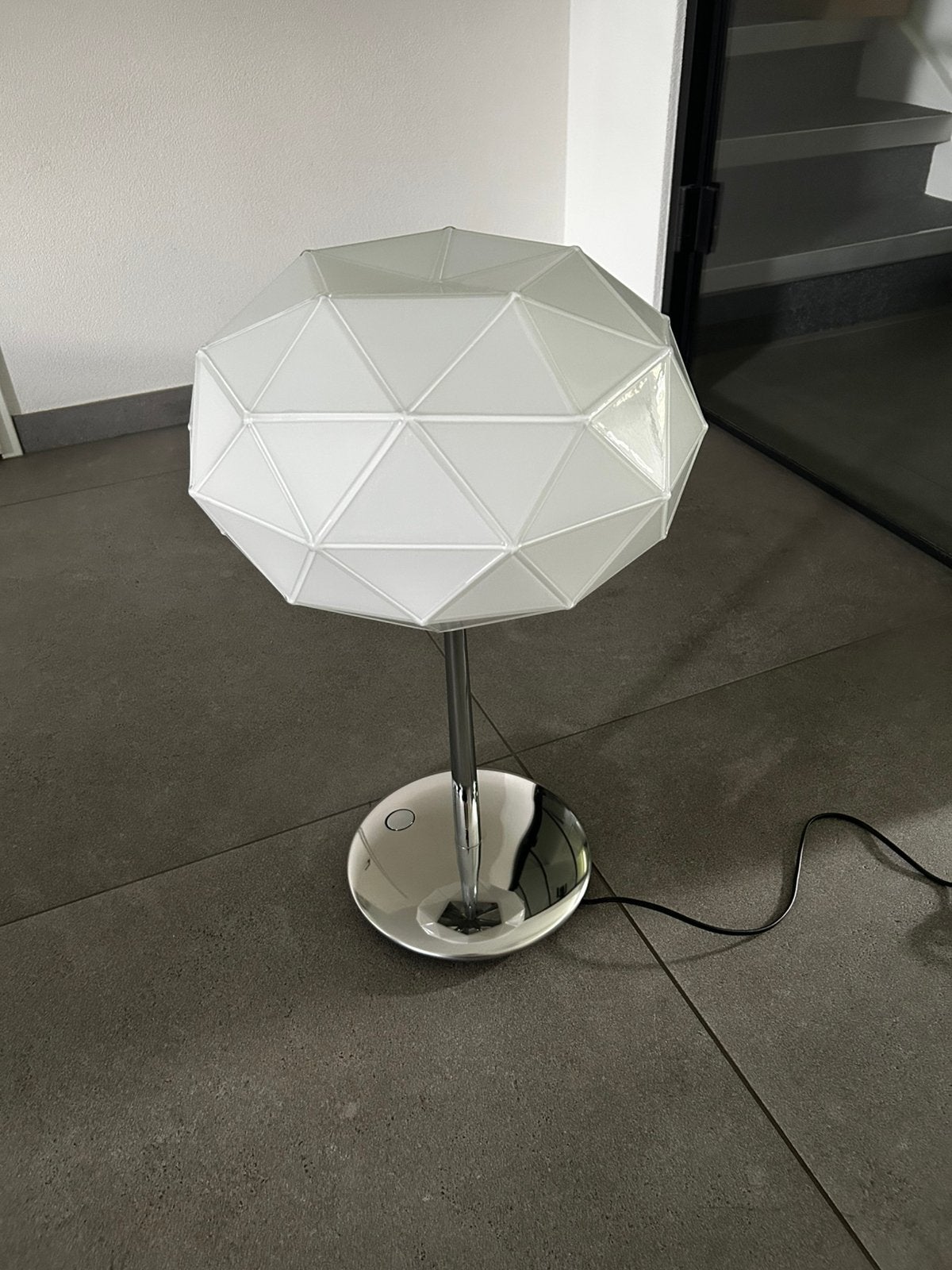 Artemide soffione 36 murano deign glazen luxe tafellamp, Ophalen, Zo goed als nieuw, Artemide