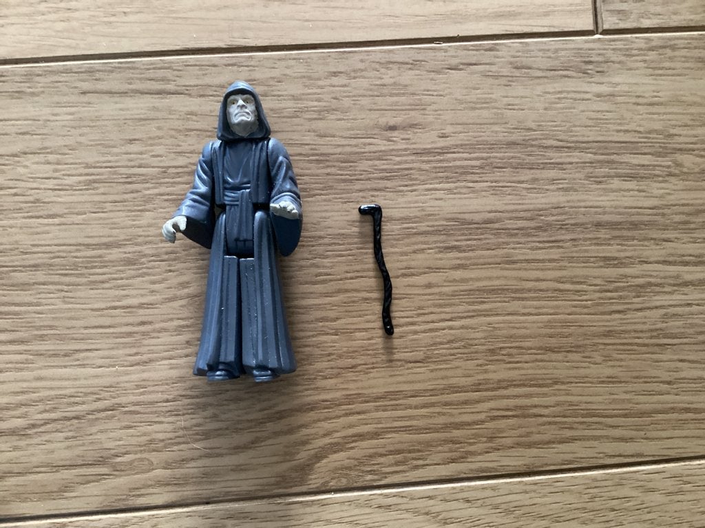 Star Wars vintage Kenner The Emperor (met stafje), Ophalen of Verzenden, Zo goed als nieuw, Actiefiguurtje