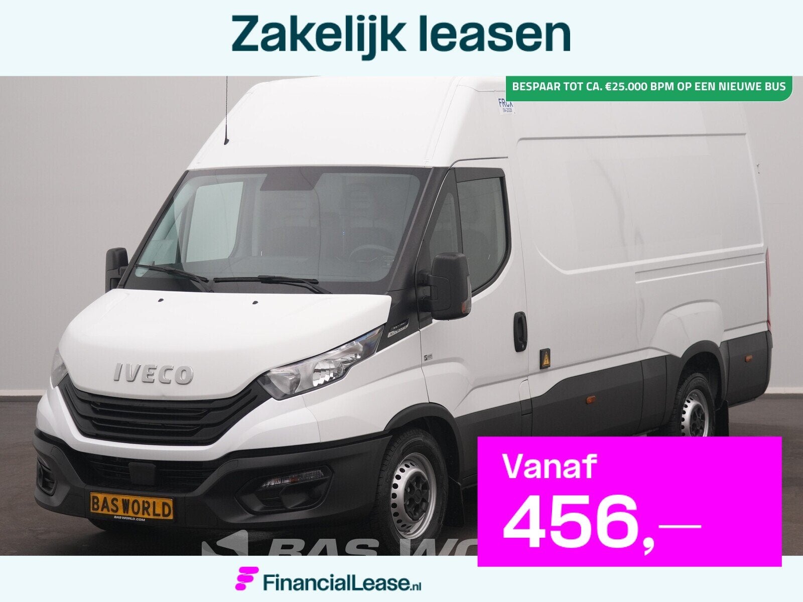 Iveco Daily 35S16 Automaat Koel/Vrieswagen Kerstner Thermoki, Automaat, Stof, Gebruikt, Euro 6
