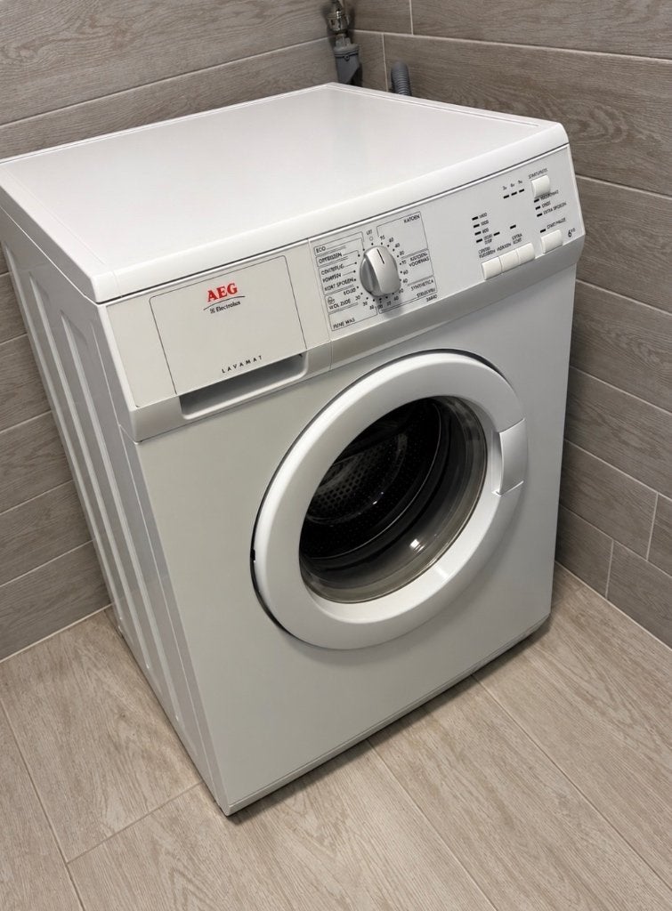 Wasmachine, Ophalen, 1200 tot 1600 toeren, Gebruikt, Bovenlader