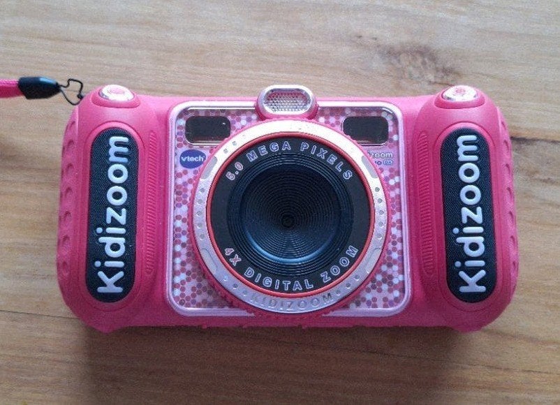 KidiZoom Duo DX - Zeer nette staat, roze, Ophalen of Verzenden, Zo goed als nieuw, Ontdekken, Met geluid