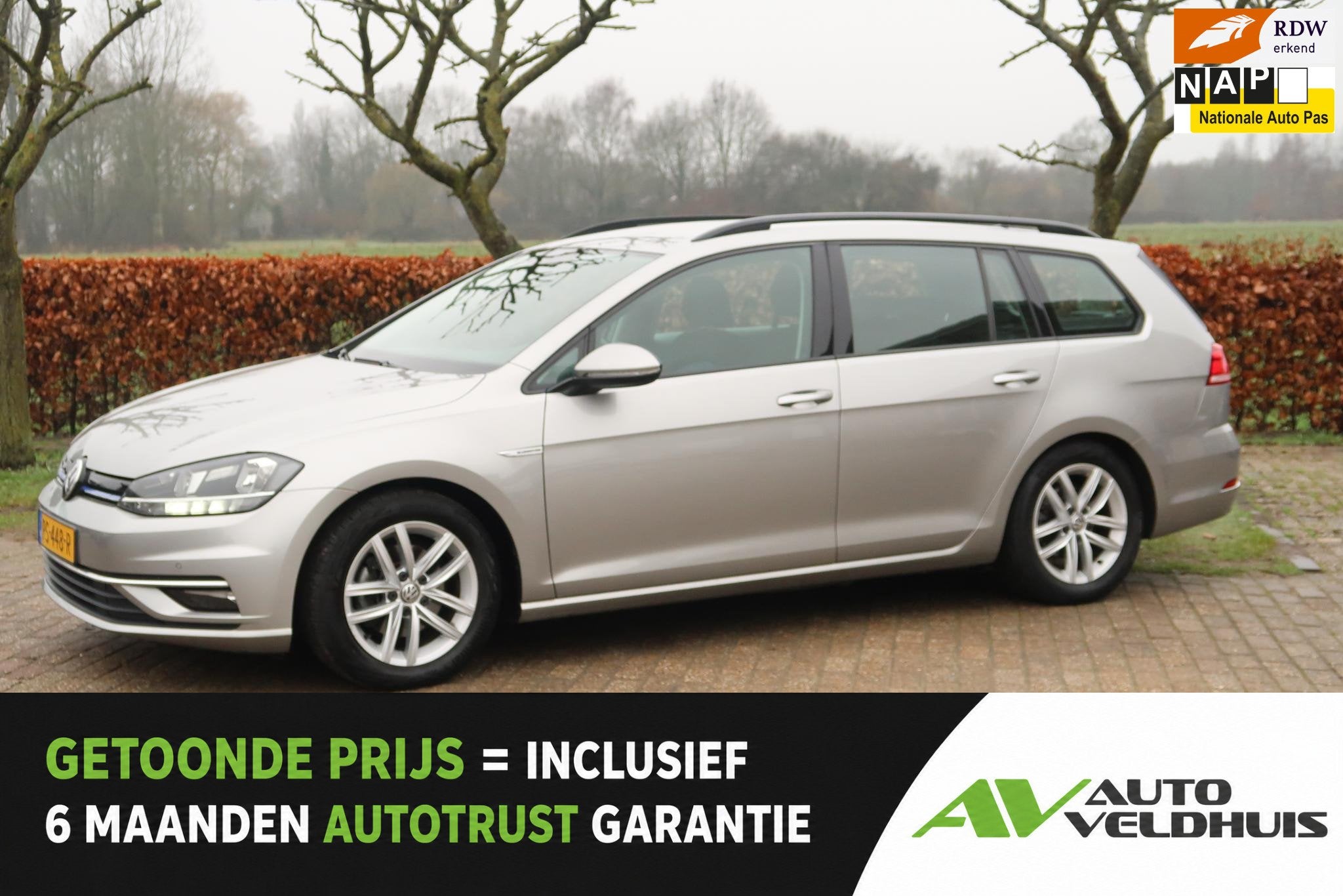 Volkswagen Golf Variant 1.5 TSI Comfortline Automaat Trekhaa, Auto's, Dealer onderhouden, Stof, 4 cilinders, Met garantie (alle)
