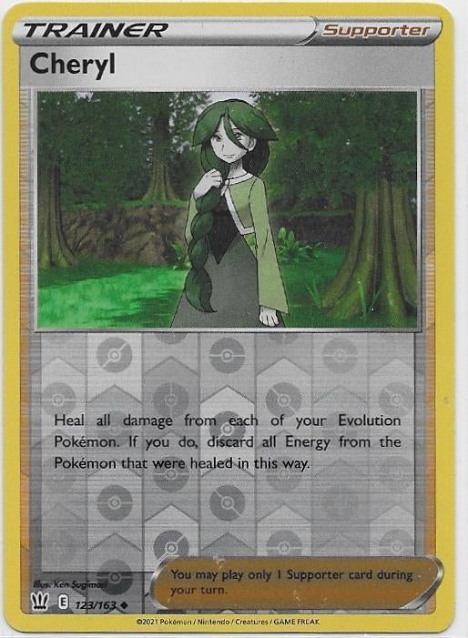 Battle Styles,  Cheryl [reverse] 123/163, Verzenden, Nieuw, Losse kaart