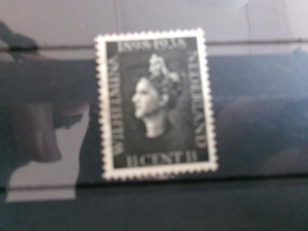 1938 - koningin wilhelmina 1,5 ct (615b), Postzegels en Munten, Postzegels | Nederland, Verzenden, Gestempeld