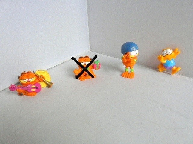 Garfield - diverse items - zie foto's, Ophalen of Verzenden, Garfield, Zo goed als nieuw, Beeldje of Figuurtje