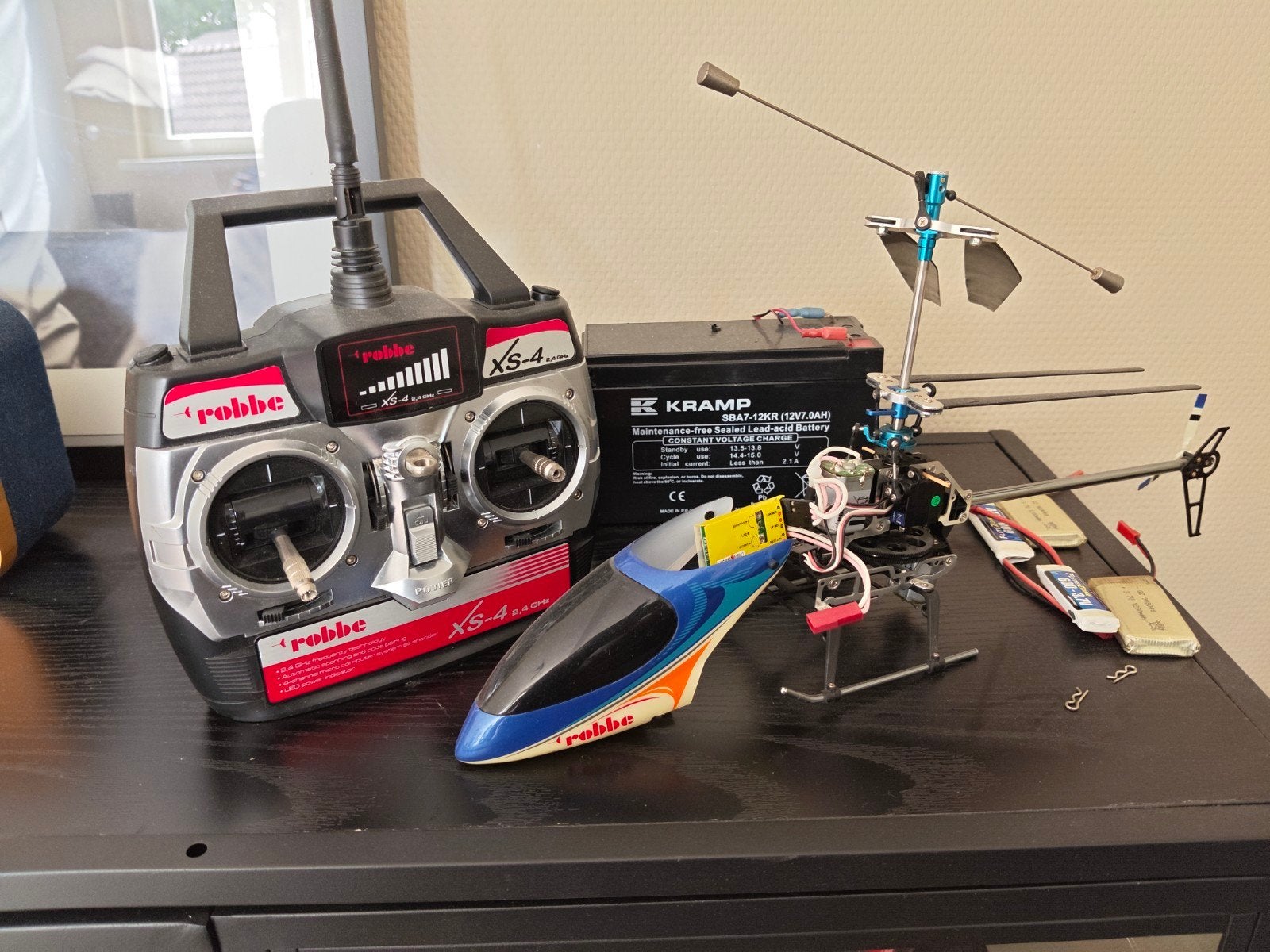 Robbe RC Helikopter met Afstandsbediening en Batterijen, Ophalen of Verzenden