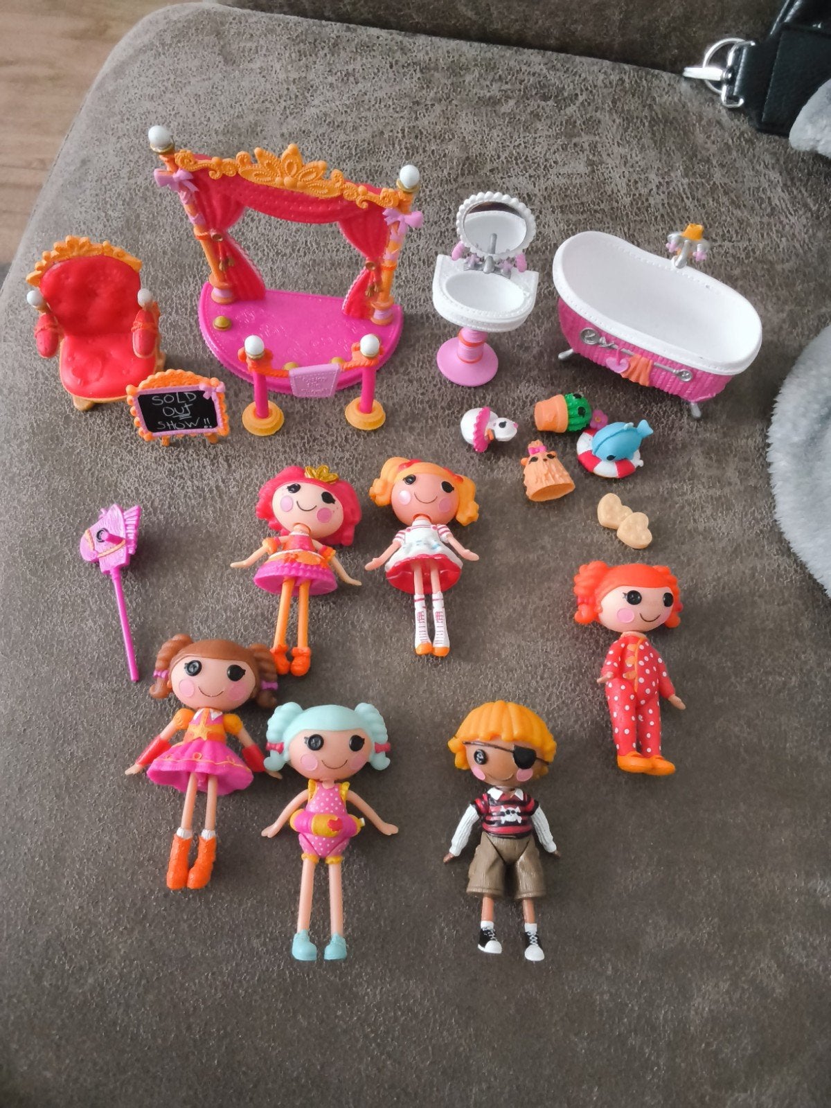Lalaloopsy poppetjes met accessoires, Ophalen of Verzenden, Gebruikt, Overige typen