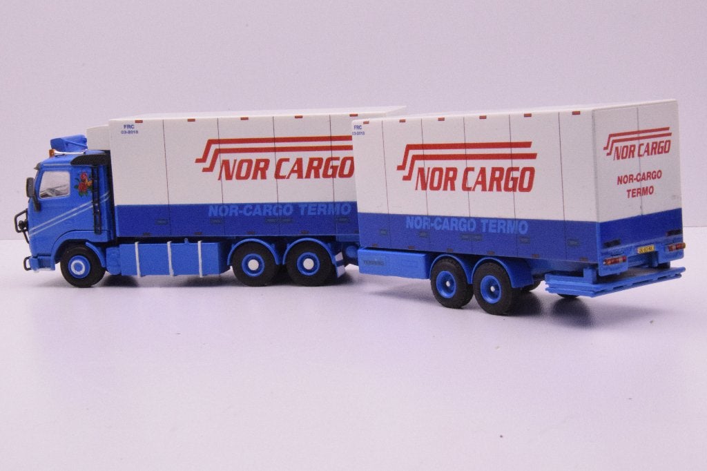 Volvo FH 12  ''  Norcargo Thermo  '' Lion car / Joal  code 3, Ophalen of Verzenden, Gebruikt, Bus of Vrachtwagen, Lion Toys